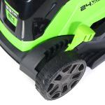 Газонокосилка Greenworks GD24LM33K4 24V (33 см) аккумуляторная, с АКБ 4 А/ч и ЗУ