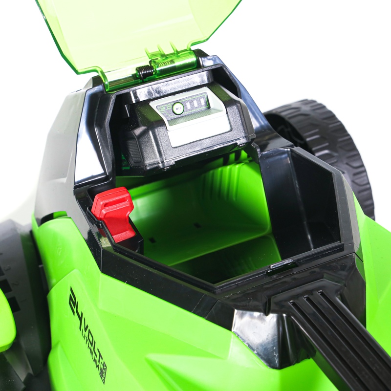 Газонокосилка Greenworks GD24LM33K2 24V (33 см) аккумуляторная, с АКБ 2 А/ч и ЗУ