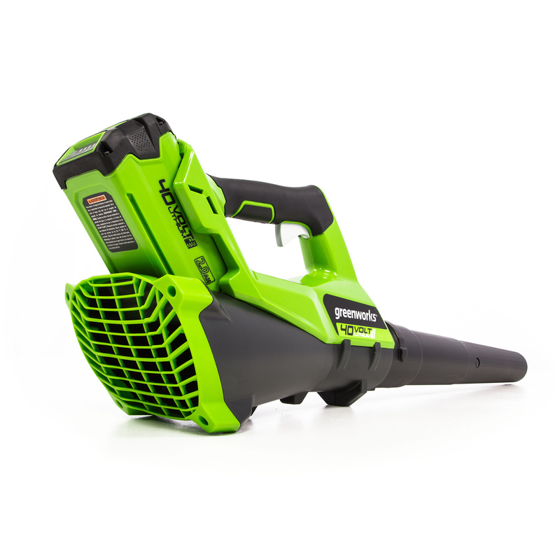 Воздуходувка Greenworks G40ABK2 40V (177 км/ч) аккумуляторная, с АКБ 4 А/ч и ЗУ