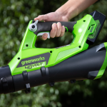 Воздуходувка Greenworks G40ABK2 40V (177 км/ч) аккумуляторная, с АКБ 4 А/ч и ЗУ