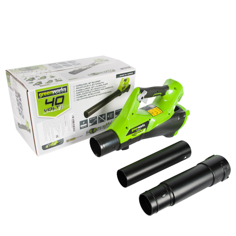 Воздуходувка Greenworks G40AB 40V (177 км/ч) аккумуляторная, без АКБ и ЗУ