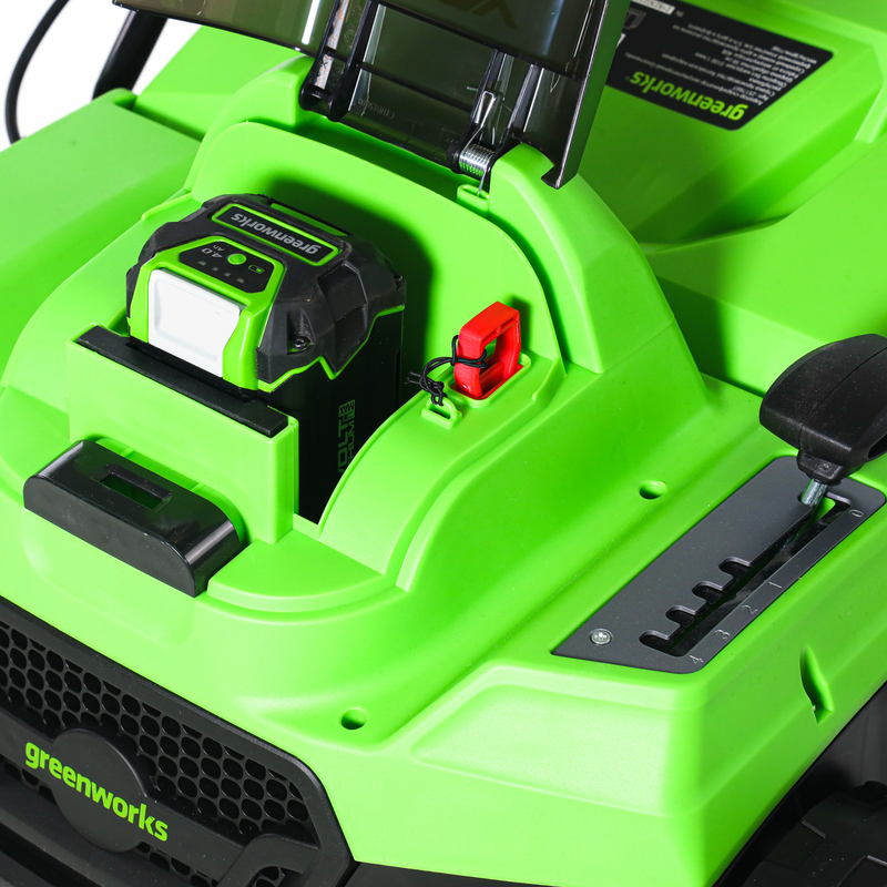 Аэратор-скарификатор Greenworks GD40SC38IIK4 40V аккумуляторный, с АКБ 4 А/ч и ЗУ