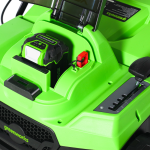 Аэратор-скарификатор Greenworks GD40SC38IIK4 40V аккумуляторный, с АКБ 4 А/ч и ЗУ