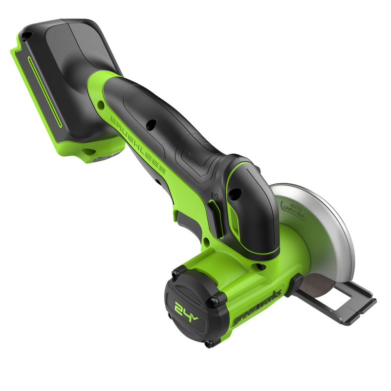 Угловая шлифмашина Greenworks GD24UCS 24V (76 мм) аккумуляторная, без АКБ и ЗУ