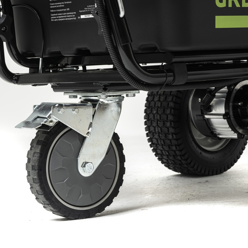Садовая тележка Greenworks 82GC 82V (106л) самоходная аккумуляторная, без АКБ и ЗУ