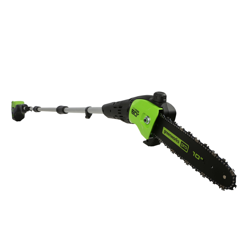 Высоторез-cучкорез Greenworks GD60PST25 60V (25 см) аккумуляторный, без АКБ и ЗУ
