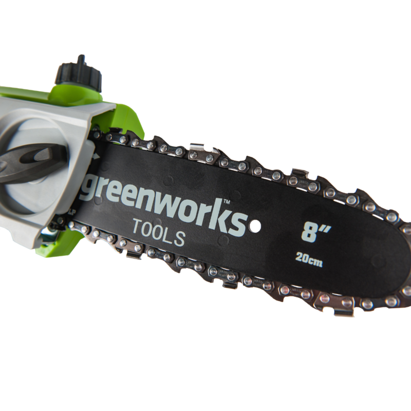 Высоторез-сучкорез Greenworks G24PS20 24V (20 см) аккумуляторный, без АКБ и ЗУ