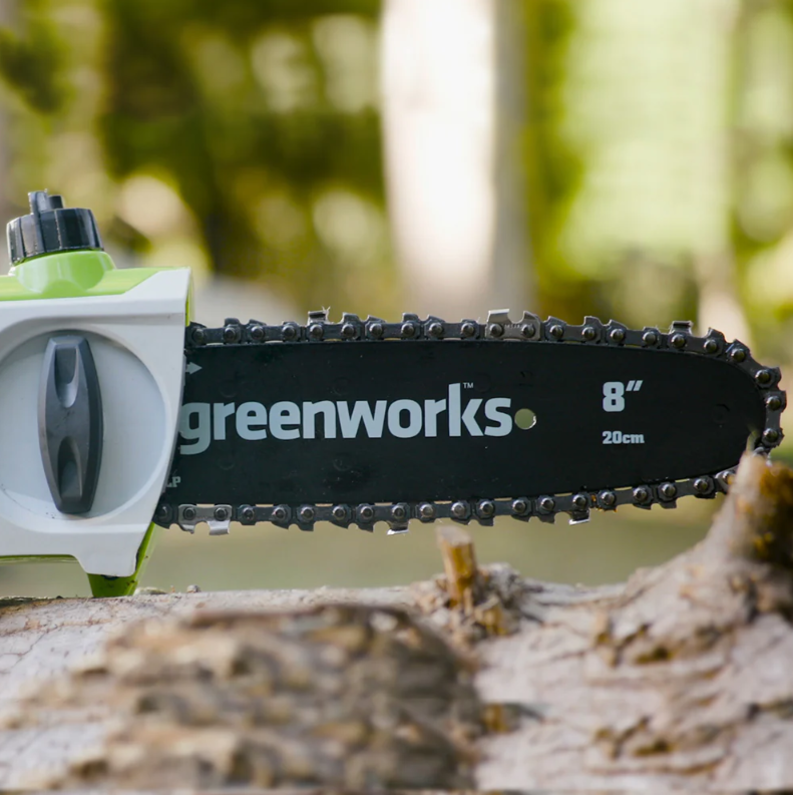 Высоторез-сучкорез Greenworks G24PS20 24V (20 см) аккумуляторный, без АКБ и ЗУ