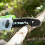 Высоторез-сучкорез Greenworks G24PS20 24V (20 см) аккумуляторный, без АКБ и ЗУ