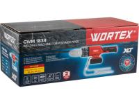 Аккум. сварочный аппарат для полимерных труб WORTEX  CWM 1834 ALL1 XLT SOLO + 3 насадки (300 Вт, 25-340 С, электронная регулировка.) (1304746)