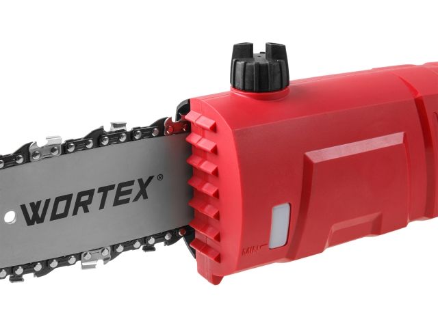 Высоторез WORTEX PS 2001 + насадка-кусторез в кор. (750 Вт, шина 8