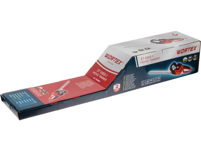 Кусторез электрический WORTEX ST 6165-1 700 Вт, 620 мм, шаг 24 мм (замена для ST 6165) (1334654)