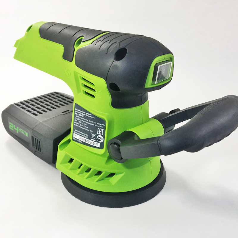 Орбитальная шлифмашина Greenworks G24ROS 24V аккумуляторная, без АКБ и ЗУ