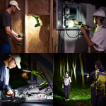 LED-фонарь 2в1 Greenworks G24UL 24V (650Лм) аккумуляторный, без АКБ и ЗУ