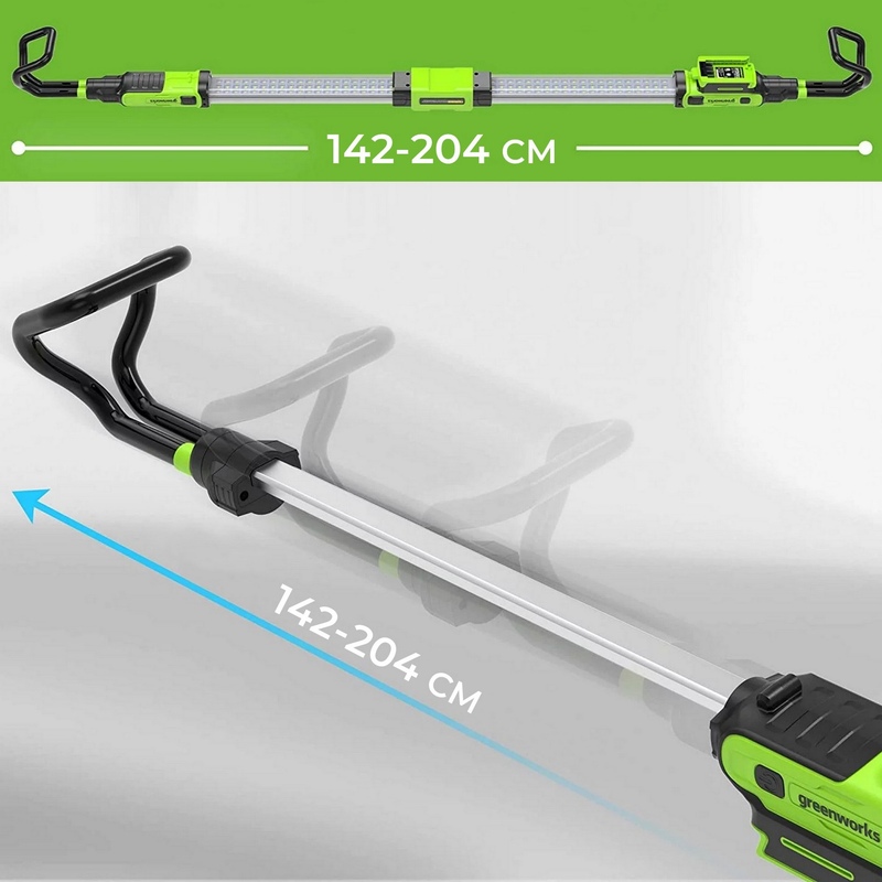LED-прожектор подкапотный Greenworks G24UHL 24V (1200Лм) аккумуляторный, без АКБ и ЗУ