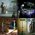Мачта осветительная Greenworks GPT-STL 24V (3000Лм) с гибридным питанием, без АКБ и ЗУ