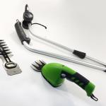 Ножницы садовые Greenworks G3,6GS 3.6V со встроенным аккумулятором на 2 А/ч и ручкой-удлинителем