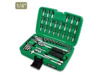 Набор головок и ключей 51предм. 1/4