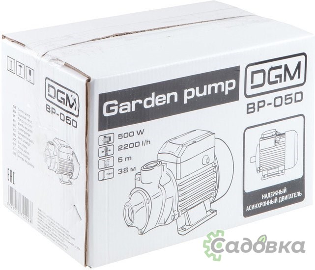 Садовый насос DGM BP-05D