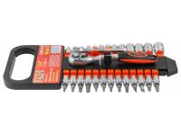 Набор головок и бит 28пр. 1/4