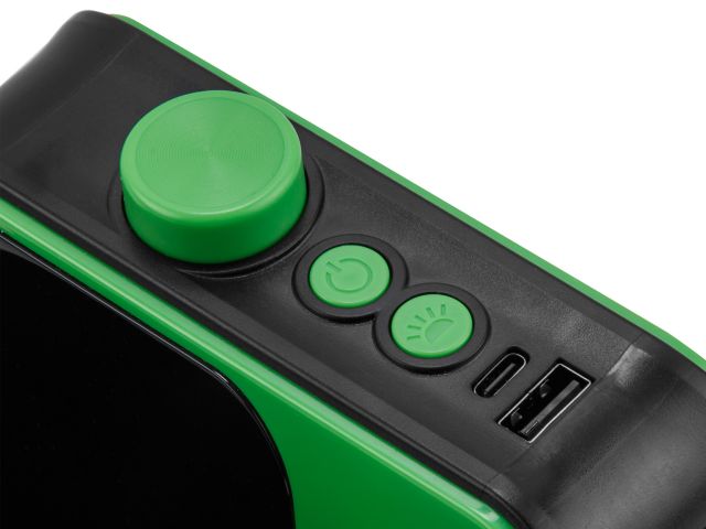 Компрессор автомобильный ECO AE-007 Comfort (7,4 В, 40 Вт, 18 л/мин, 4000 мА·ч, 10 Бар, LED дисплей, режим повербанка, фонарь, 4 насадки, сумка) (EC3010-2)