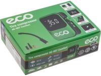 Компрессор автомобильный ECO AE-007 Comfort (7,4 В, 40 Вт, 18 л/мин, 4000 мА·ч, 10 Бар, LED дисплей, режим повербанка, фонарь, 4 насадки, сумка) (EC3010-2)