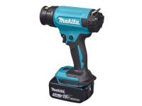 Аккум. термовоздуходувка Makita LXT 18В в кейсе (18В, 550 град, 2 скорости,6 режимов, кейс MakPac ,насадки 5.0Ач х1,з/у) (DHG181RT1J)