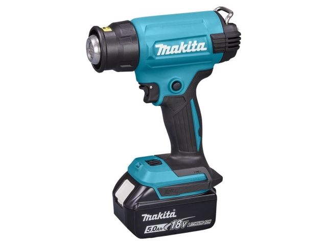 Аккум. термовоздуходувка LXT  DHG180RT1J MAKPAC  MAKITA (18.0 В, 1 акк., 5.0 А/ч Li-Ion, 550 град, кейс MakPac ,насадки. 1,з/у) (DHG180RT1J)