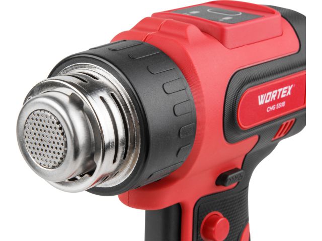 Аккум. термовоздуходувка WORTEX CHG 5518 в кор. ALL1 XLT SET 18 В, 1 скор., 300-550 °C (1333610)