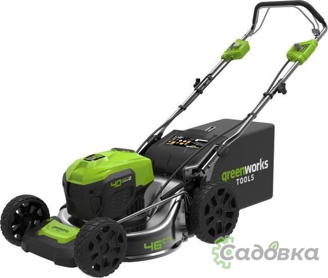 Газонокосилка Greenworks GD40LM46SPK4