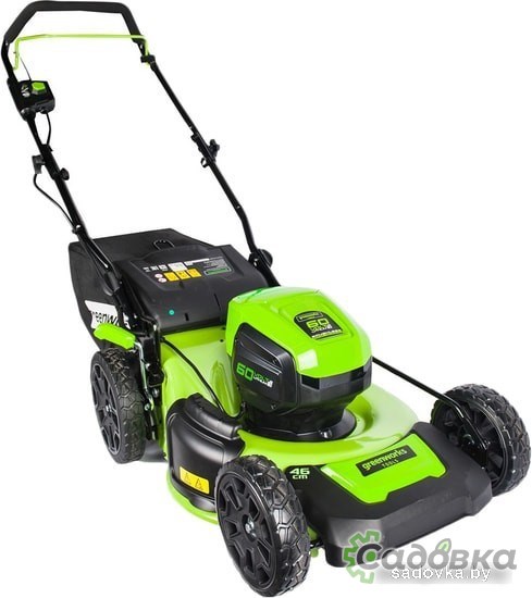 Колёсная газонокосилка Greenworks GD60LM46HP (без АКБ)