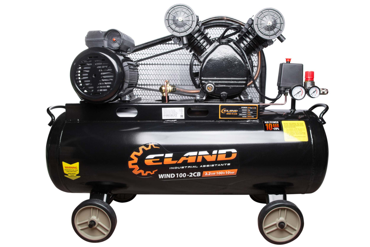 Компрессор воздушный ELAND WIND 100-2CB Компрессор воздушный ELAND WIND 100-2CB