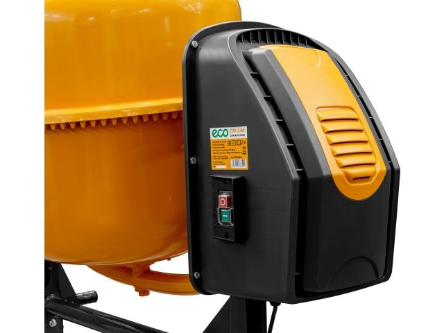 Бетоносмеситель ECO CM-140 (объём 140/92 л, 700 Вт, 230 В, вес 43 кг) (EC3410-4)