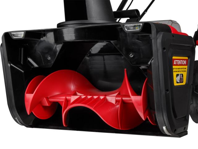 Аккум. снегоуборщик WORTEX CST 5036 в кор. ALL1 SOLO XLT БЕСЩЕТ., 36 В, ширина 50 см (глубина 25 см, дальность выброса 7 м, фары, с рег.желоба) (1334794)