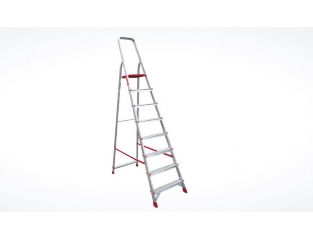 Лестница-стремянка алюм. проф. 173 см 8 ступ. 7,9 кг NV3110 Новая Высота (макс. нагрузка 225кг) (3110108)