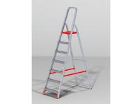 Лестница-стремянка алюм. проф. 151 см 7 ступ. 7,2кг NV300 Новая Высота (макс. нагрузка 225кг) (3110107)