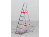 Лестница-стремянка алюм. проф. 129 см 6 ступ. 6,5 кг NV3110 Новая Высота (макс. нагрузка 225кг) (3110106)