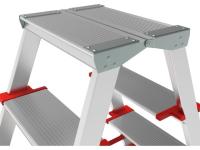 Лестница-стремянка алюм. двухст.67 см 3 ступ. 4,9кг NV 3127 Новая высота (Макс. нагрузка - 225 кг.) (Новая Высота) (3127203)