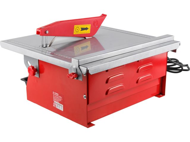 Плиткорез электрический WORTEX TC 1880 C в кор. 600 Вт, 180 мм, 2800 об. мин., глубина до 34 мм (стол 385x380 мм, водная система охлаждения) (1318789)