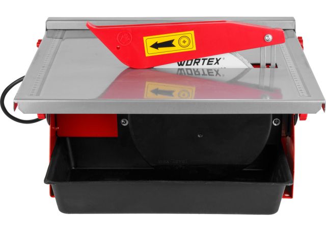 Плиткорез электрический WORTEX TC 1880 C в кор. 600 Вт, 180 мм, 2800 об. мин., глубина до 34 мм (стол 385x380 мм, водная система охлаждения) (1318789)