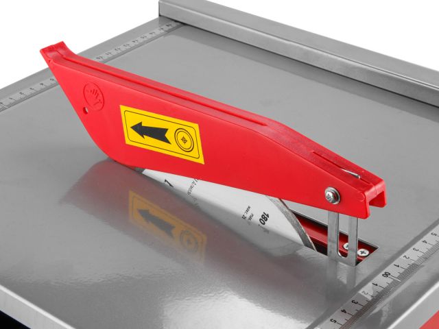 Плиткорез электрический WORTEX TC 1880 C в кор. 600 Вт, 180 мм, 2800 об. мин., глубина до 34 мм (стол 385x380 мм, водная система охлаждения) (1318789)