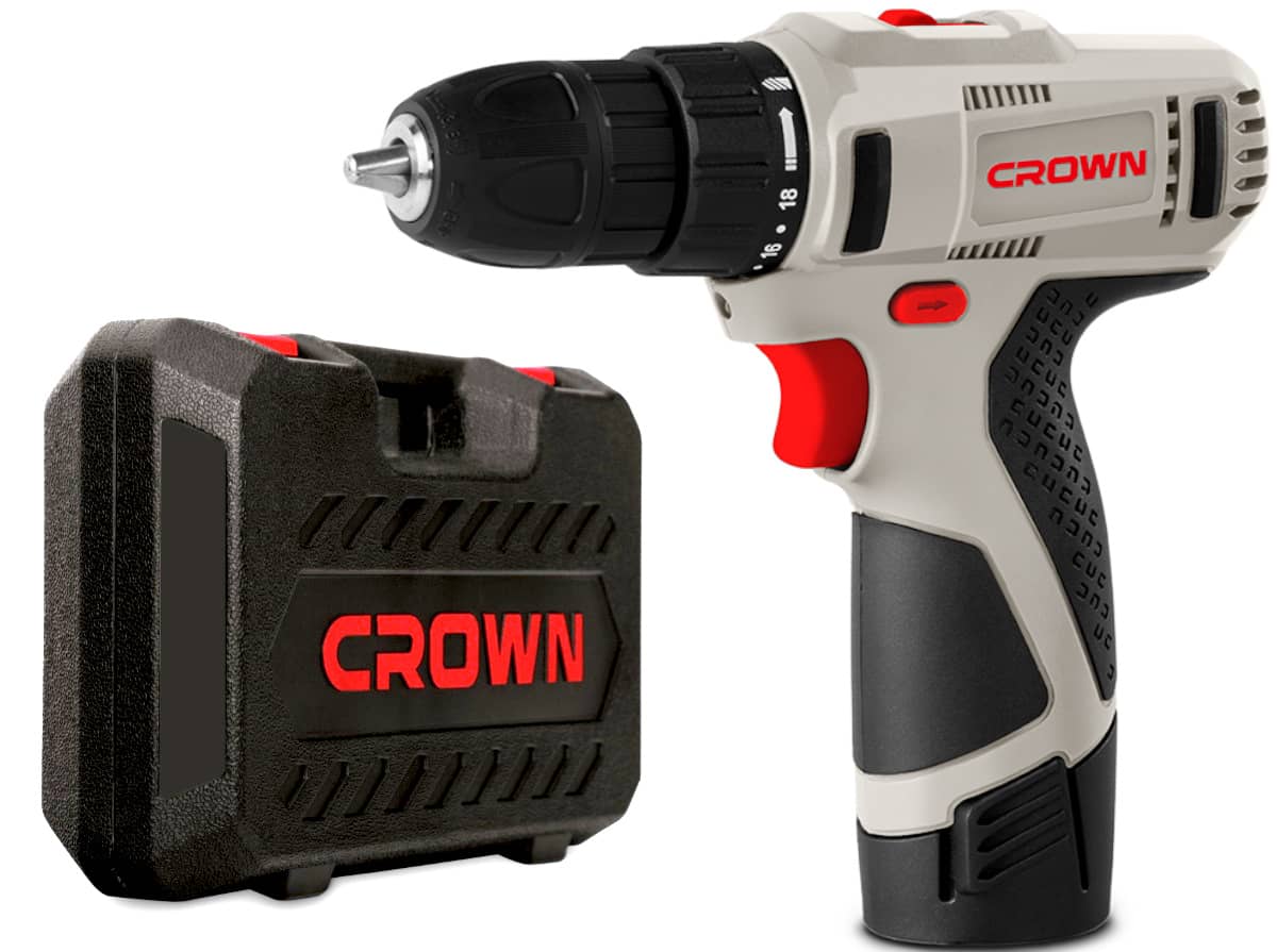 Шуруповерт аккумуляторный CROWN CT21053LH-1.5 BMC