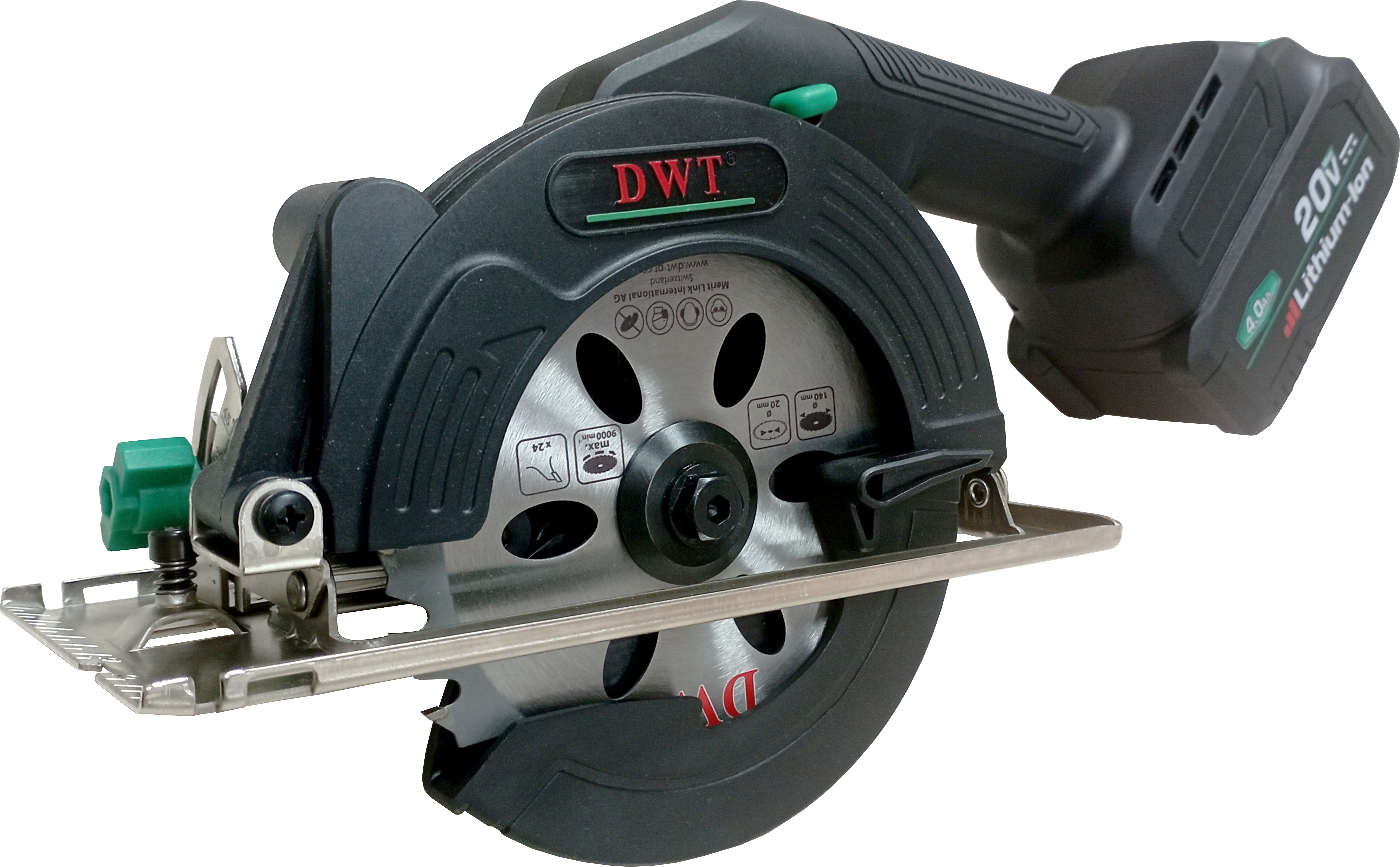 Пила дисковая аккумуляторная DWT AHKP-20-140 DN-4C2