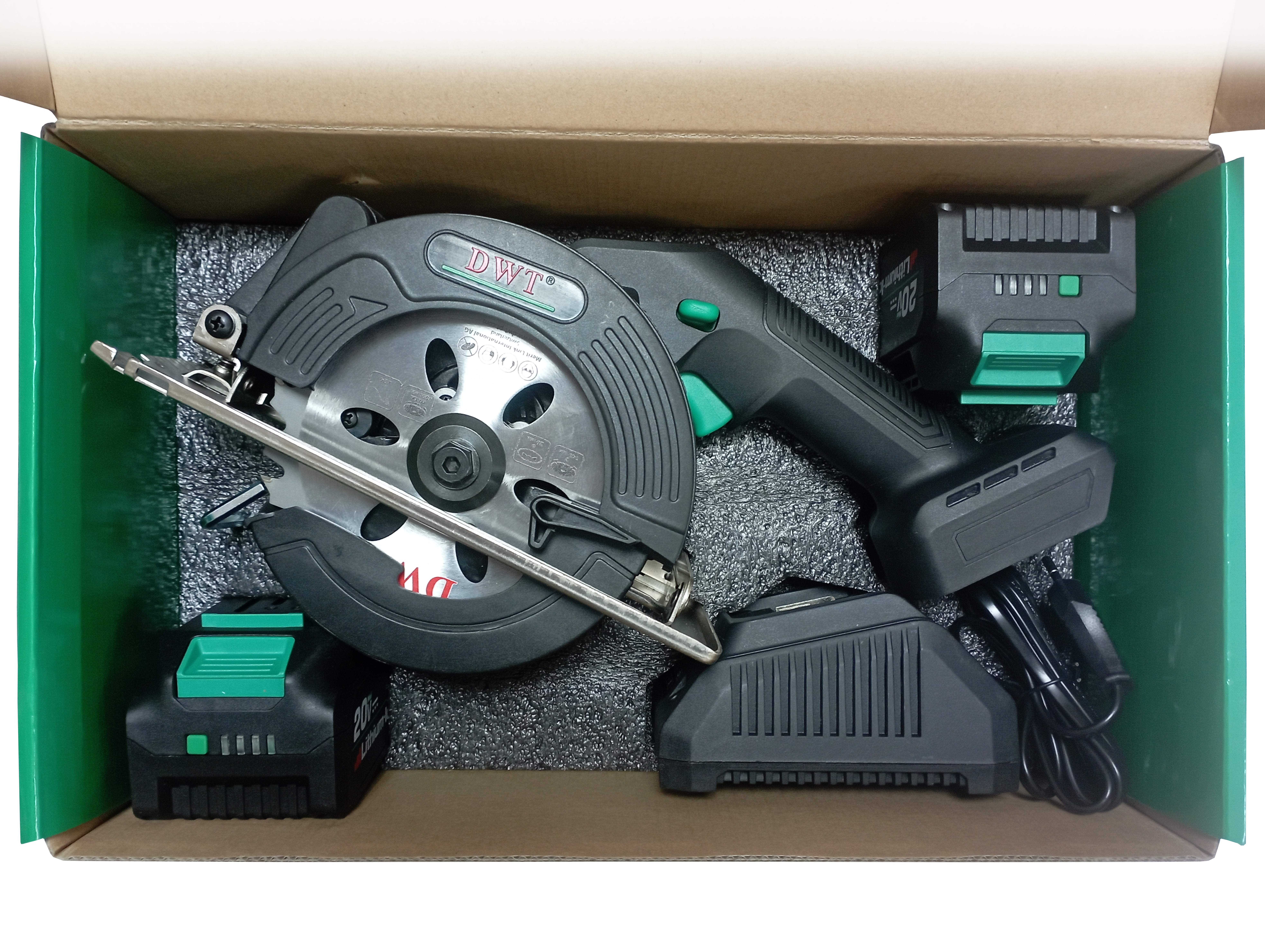 Пила дисковая аккумуляторная DWT AHKP-20-140 DN-4C2