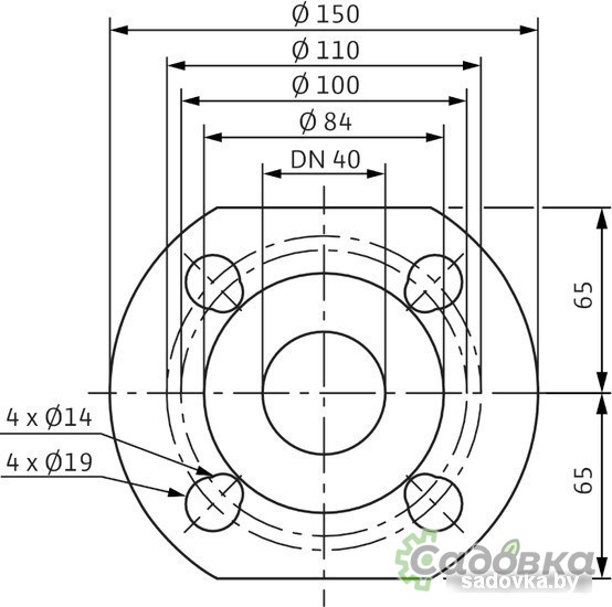 Циркуляционный насос Wilo TOP-S 40/7 (3~400/230 V, PN 6/10)