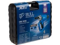 Аккум. заклепочный пистолет BULL CRG 1018 в чем. XLTpro, БЕСЩЕТ., 25 мм, 10000 Н, 1х4 А*ч (2.4, 3.2, 4.0, 4.8 мм, вытяжные, подсветка) (1304594)