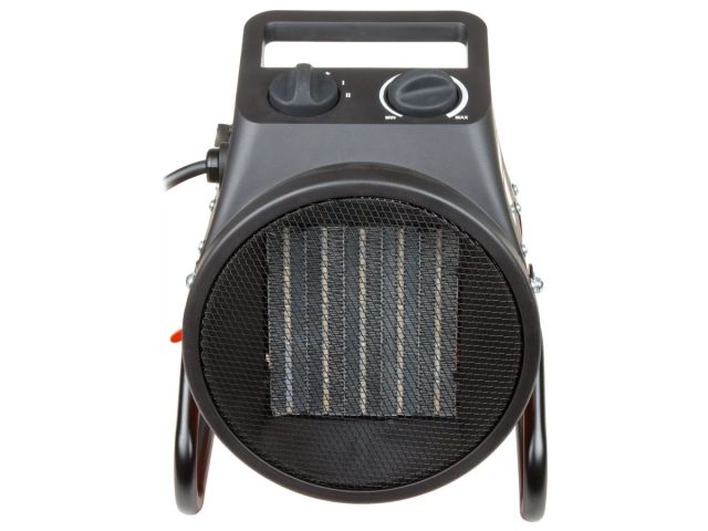 Нагреватель воздуха электр. Ecoterm EHR-03/1D (пушка, 3 кВт, 220 В, термостат,  керамика PTC) (ET1522-1)