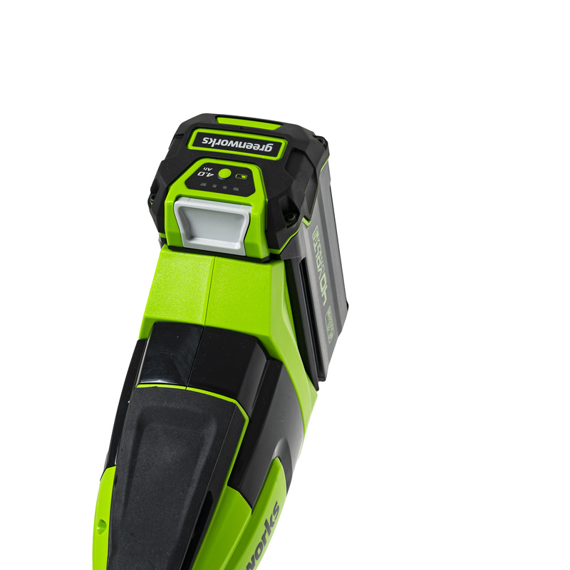 Триммер Greenworks GD40BCBК4 40V (40 см) аккумуляторный, c АКБ 4 А/ч и ЗУ