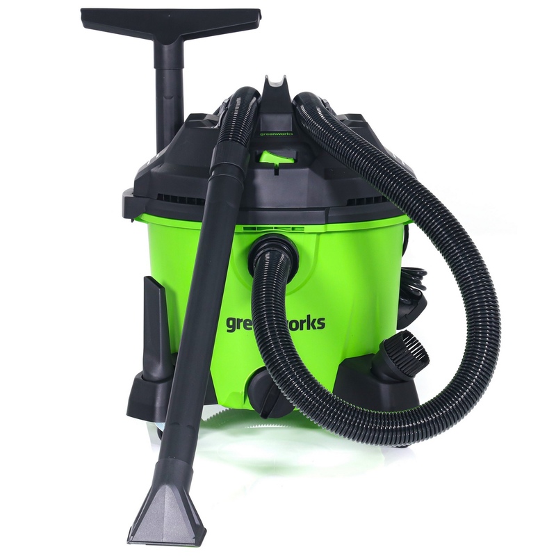 Пылесос строительный Greenworks G120WDV 220V 1200 Вт электрический