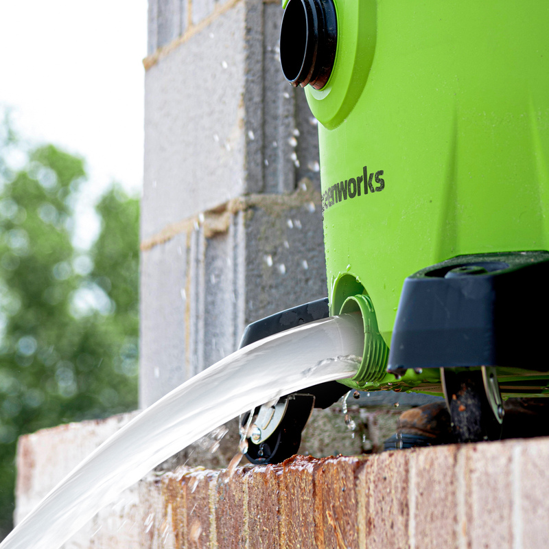 Пылесос строительный Greenworks G120WDV 220V 1200 Вт электрический